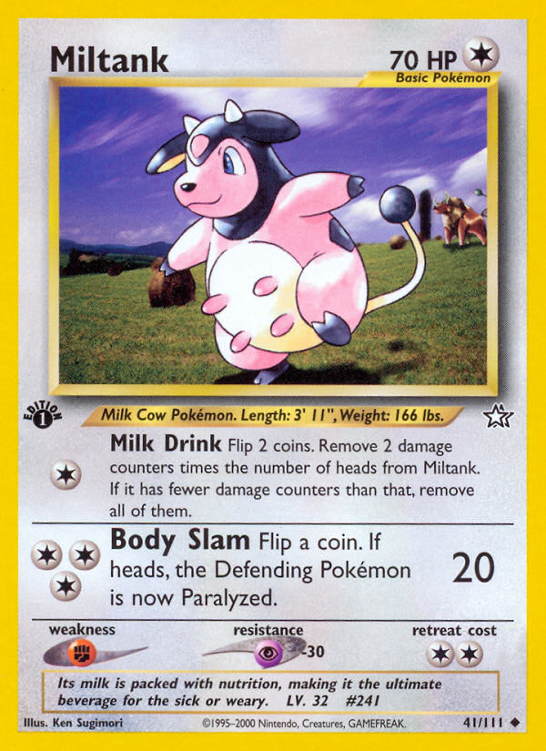 Miltank (41/111) [Neo Genesis 1st Edition] | Exor Games Truro