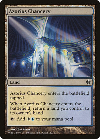 Azorius Chancery [Duel Decks: Venser vs. Koth] | Exor Games Truro