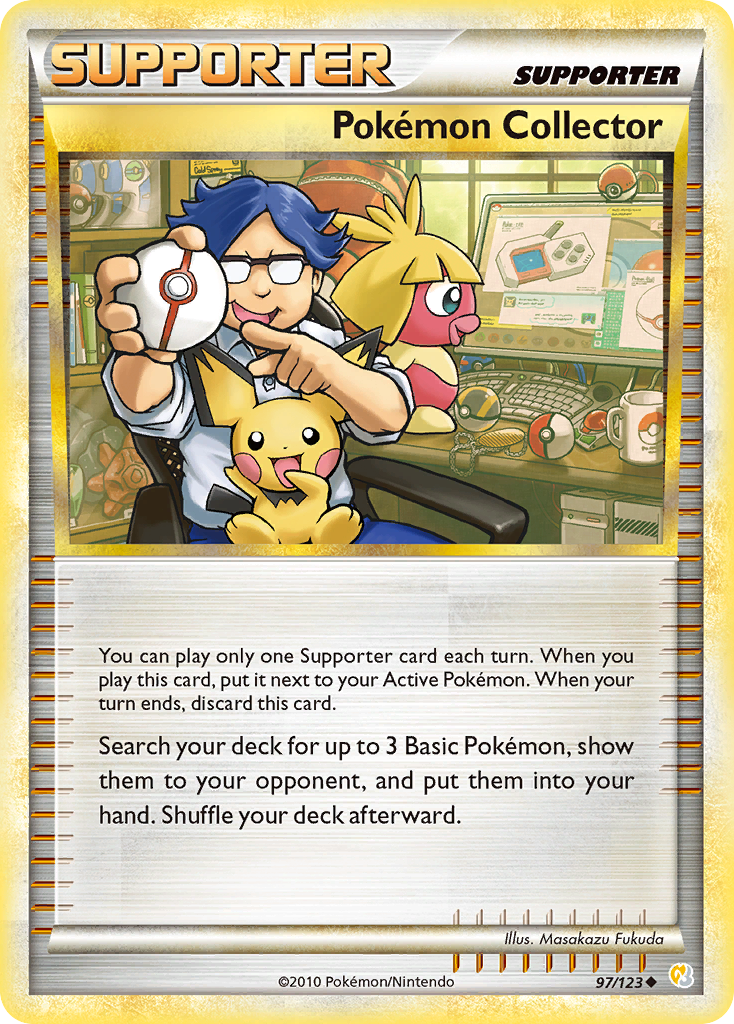 Pokemon Collector (97/123) [HeartGold & SoulSilver: Base Set] | Exor Games Truro