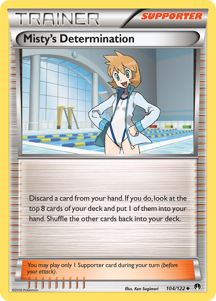 Misty's Determination (104/122) [XY: BREAKpoint] | Exor Games Truro