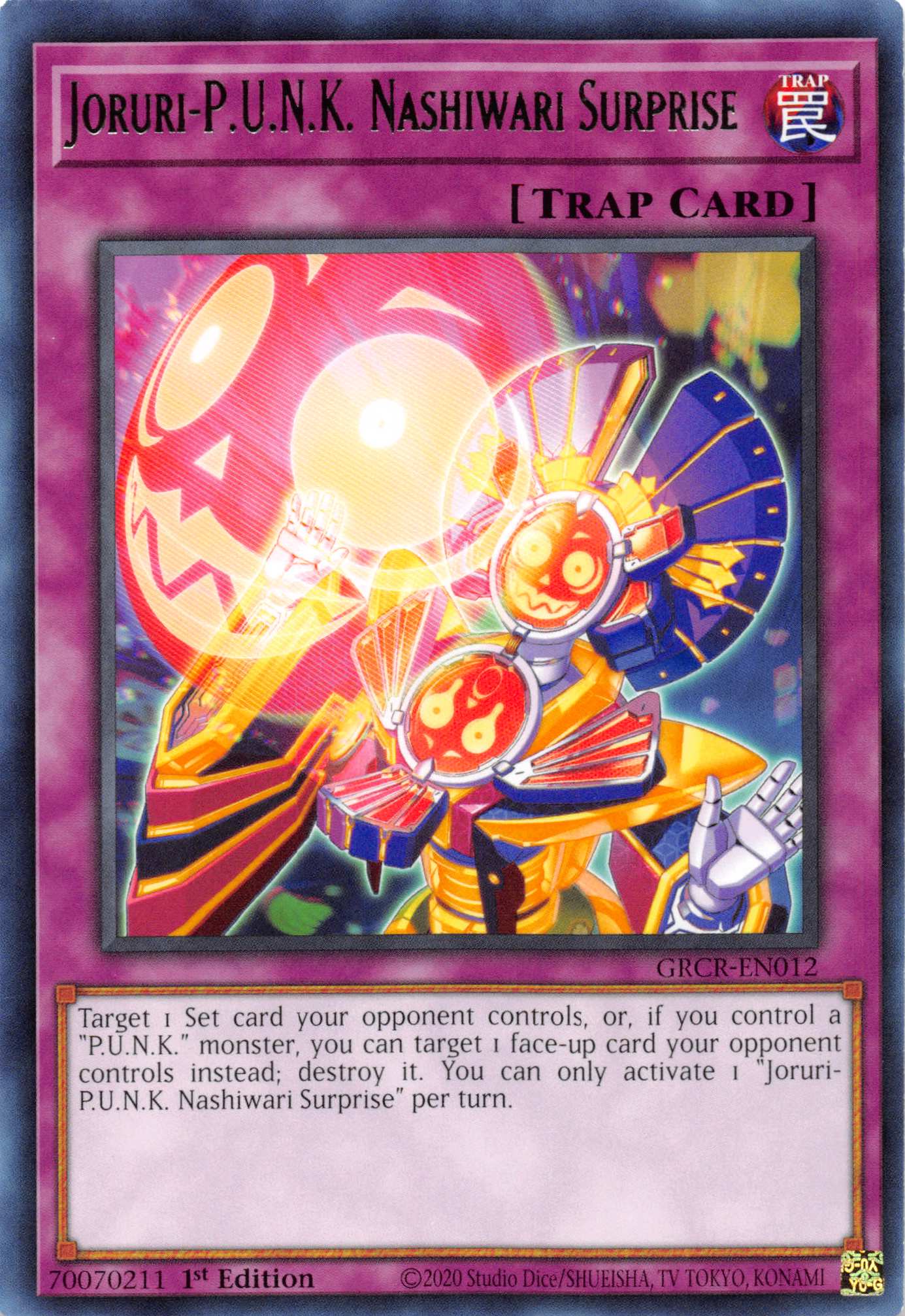 Joruri-P.U.N.K. Nashiwari Surprise [GRCR-EN012] Rare | Exor Games Truro