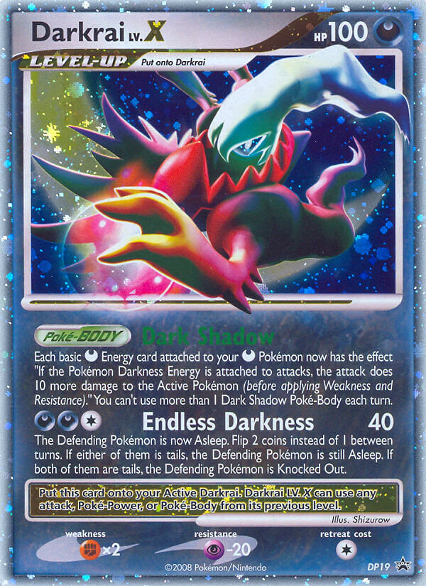 Darkrai LV.X (DP19) [Diamond & Pearl: Black Star Promos] | Exor Games Truro