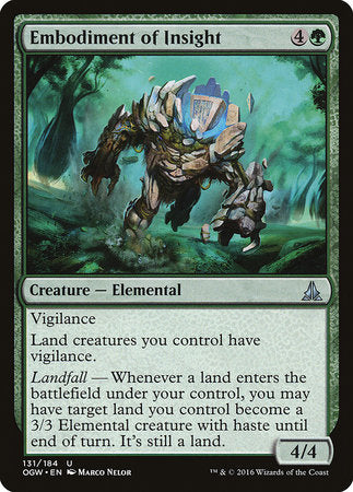 Embodiment of Insight [Oath of the Gatewatch] | Exor Games Truro