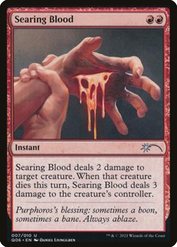 Searing Blood [Pioneer Challenger Decks 2021] | Exor Games Truro