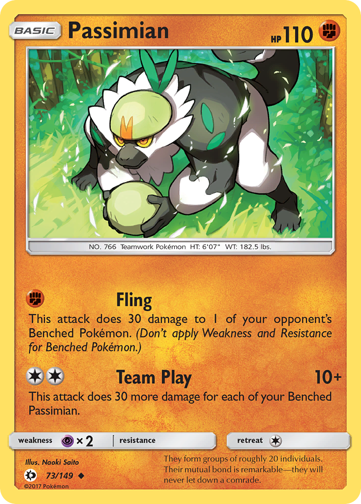 Passimian (73/149) [Sun & Moon: Base Set] | Exor Games Truro