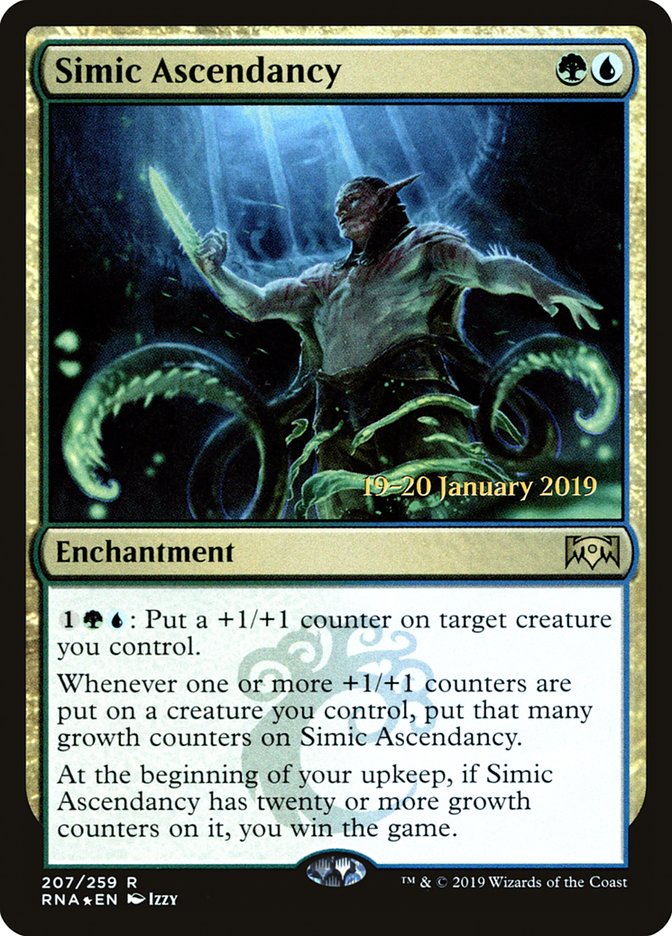 Simic Ascendancy [Ravnica Allegiance Prerelease Promos] | Exor Games Truro