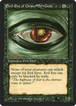 Evil Eye of Orms-By-Gore [Legends] | Exor Games Truro