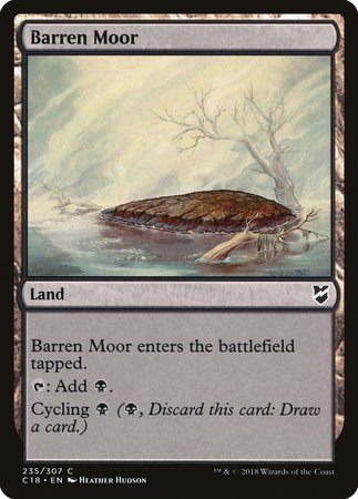 Barren Moor [Commander 2018] | Exor Games Truro