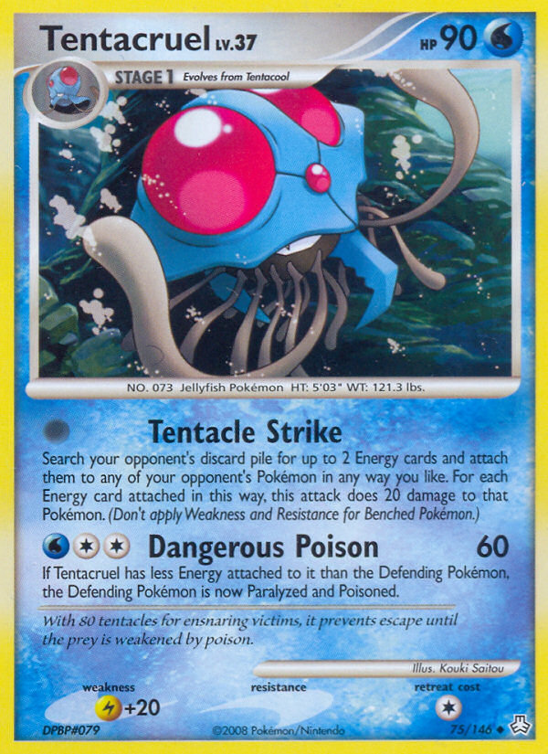 Tentacruel (75/146) [Diamond & Pearl: Legends Awakened] | Exor Games Truro