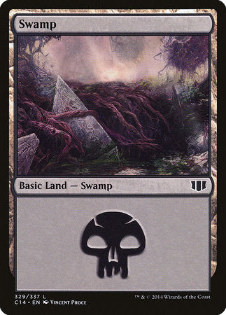 Swamp (329) [Commander 2014] | Exor Games Truro
