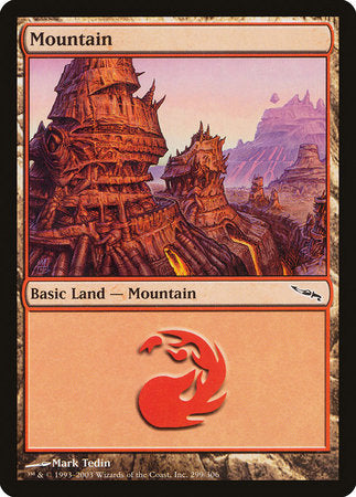 Mountain (299) [Mirrodin] | Exor Games Truro