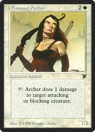 D'Avenant Archer [Legends] | Exor Games Truro