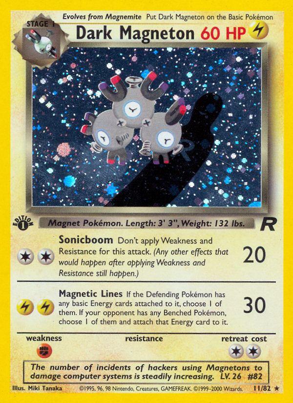 Dark Magneton (11/82) [Team Rocket 1st Edition] | Exor Games Truro