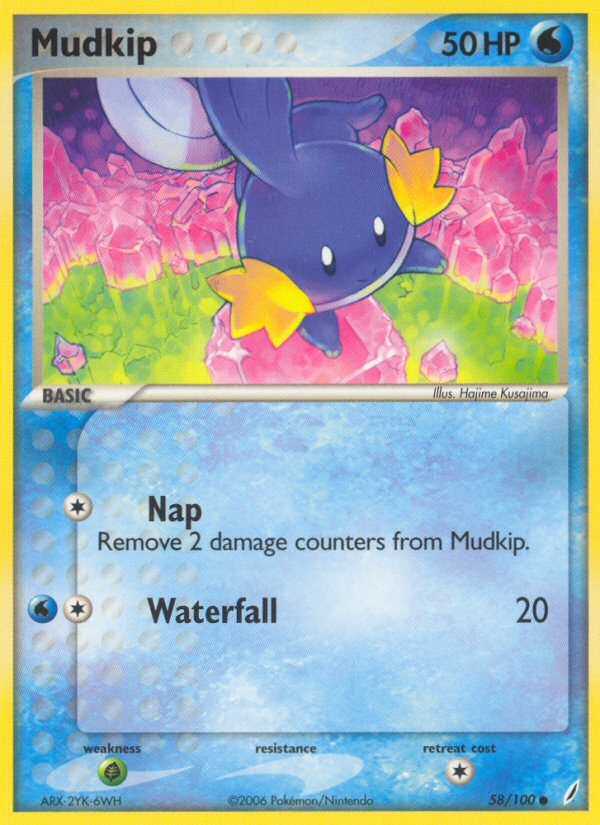 Mudkip (58/100) [EX: Crystal Guardians] | Exor Games Truro