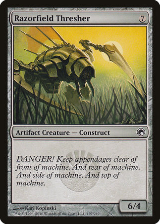 Razorfield Thresher [Scars of Mirrodin] | Exor Games Truro