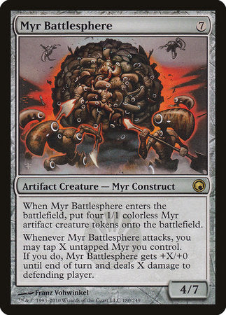 Myr Battlesphere [Scars of Mirrodin] | Exor Games Truro