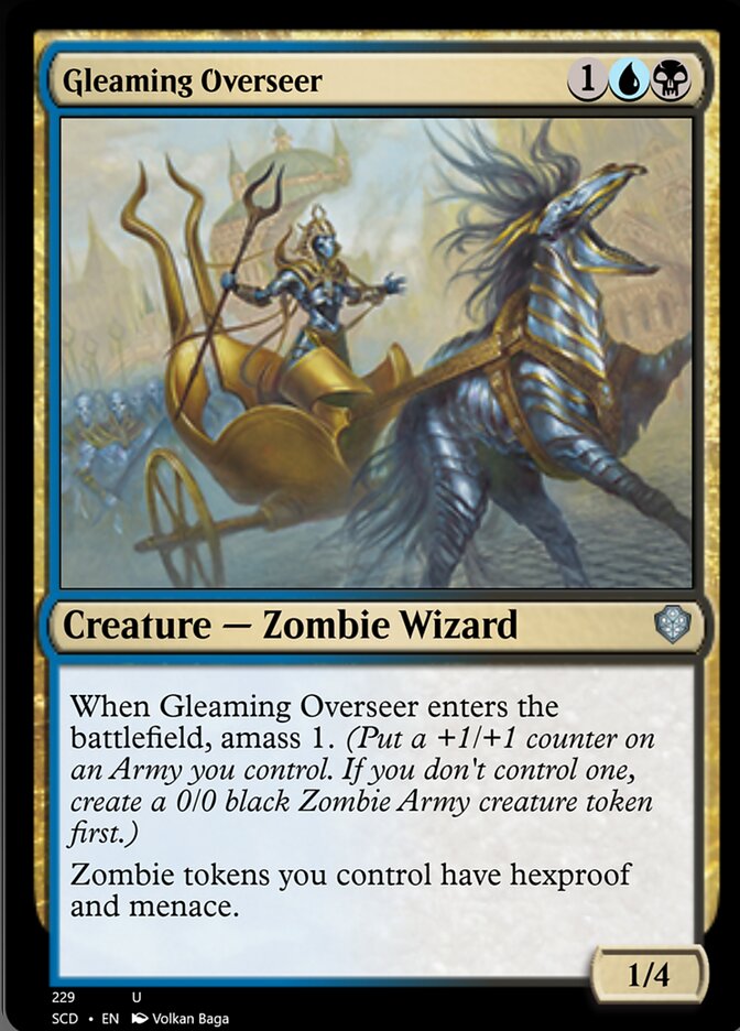 Gleaming Overseer [Starter Commander Decks] | Exor Games Truro