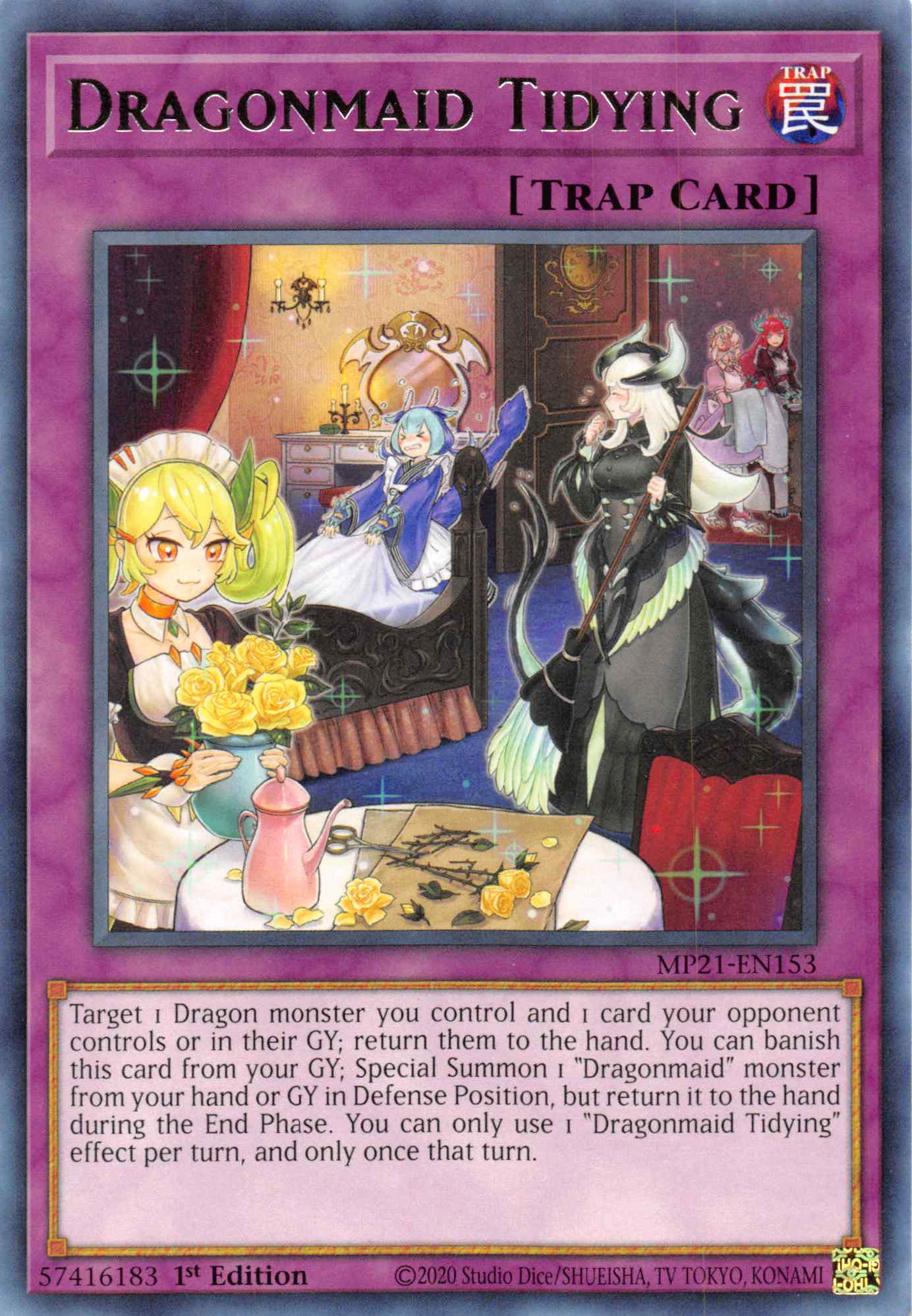 Dragonmaid Tidying [MP21-EN153] Rare | Exor Games Truro