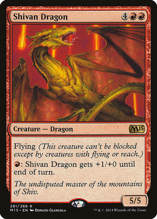 Shivan Dragon [Magic 2015] | Exor Games Truro
