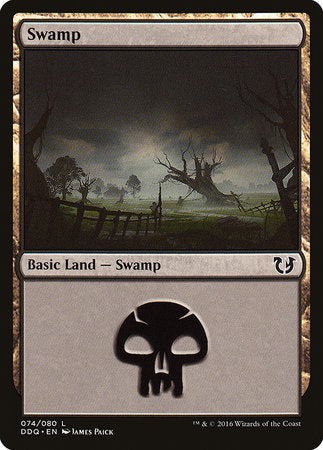 Swamp (74) [Duel Decks: Blessed vs. Cursed] | Exor Games Truro