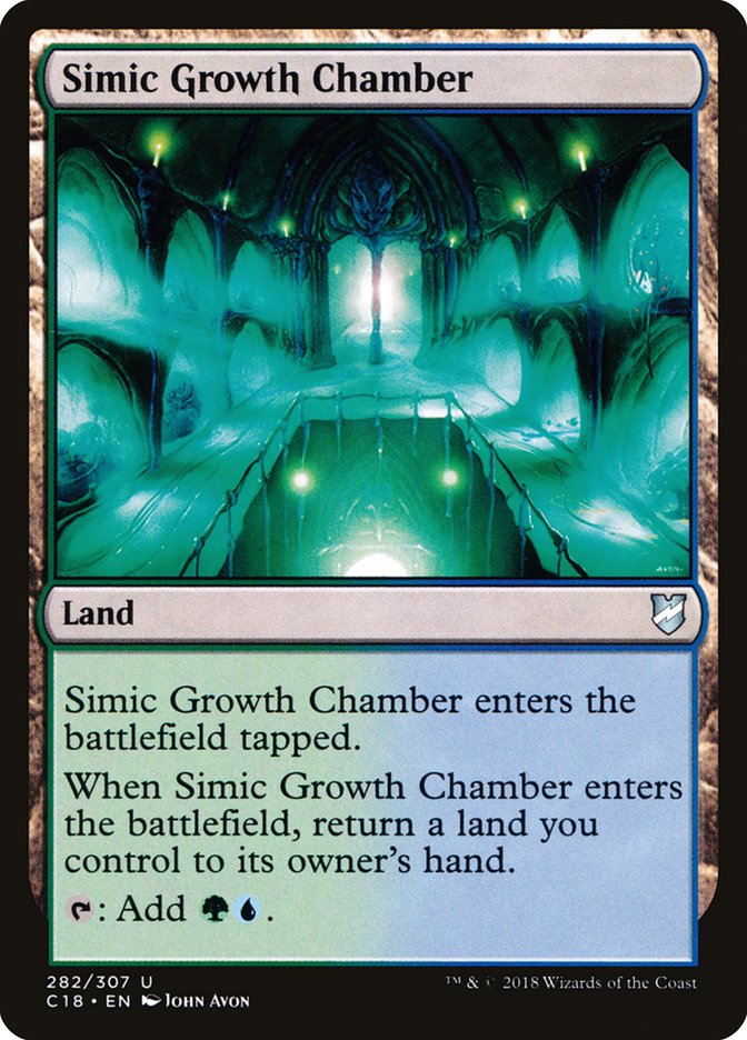 Simic Growth Chamber [Commander 2018] | Exor Games Truro