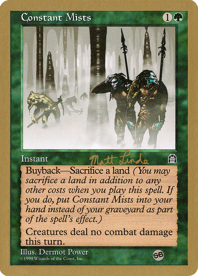 Constant Mists (Matt Linde) (SB) [World Championship Decks 1999] | Exor Games Truro