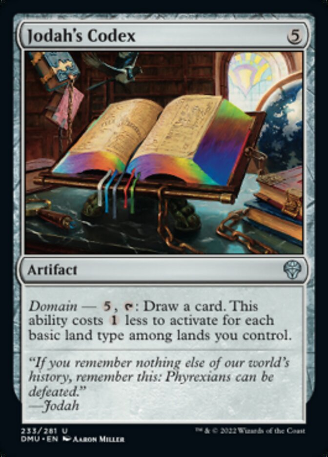 Jodah's Codex [Dominaria United] | Exor Games Truro