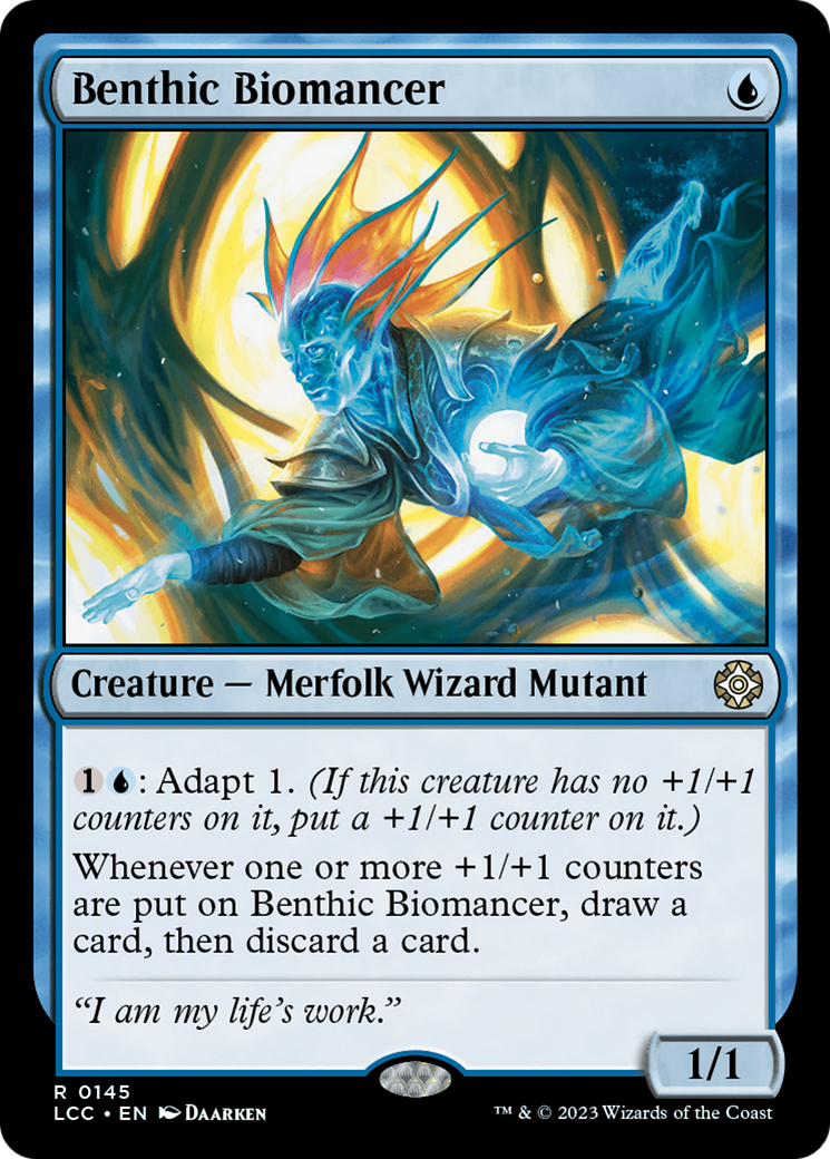 Benthic Biomancer [The Lost Caverns of Ixalan Commander] | Exor Games Truro