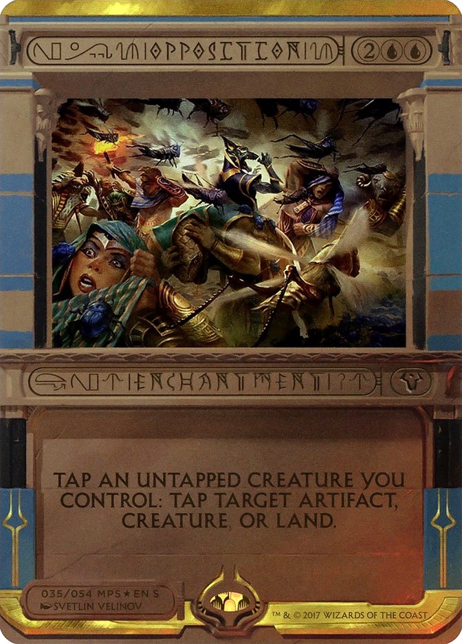 Opposition (Invocation) [Amonkhet Invocations] | Exor Games Truro