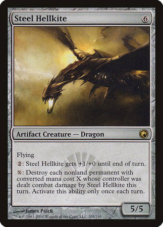 Steel Hellkite [Scars of Mirrodin] | Exor Games Truro