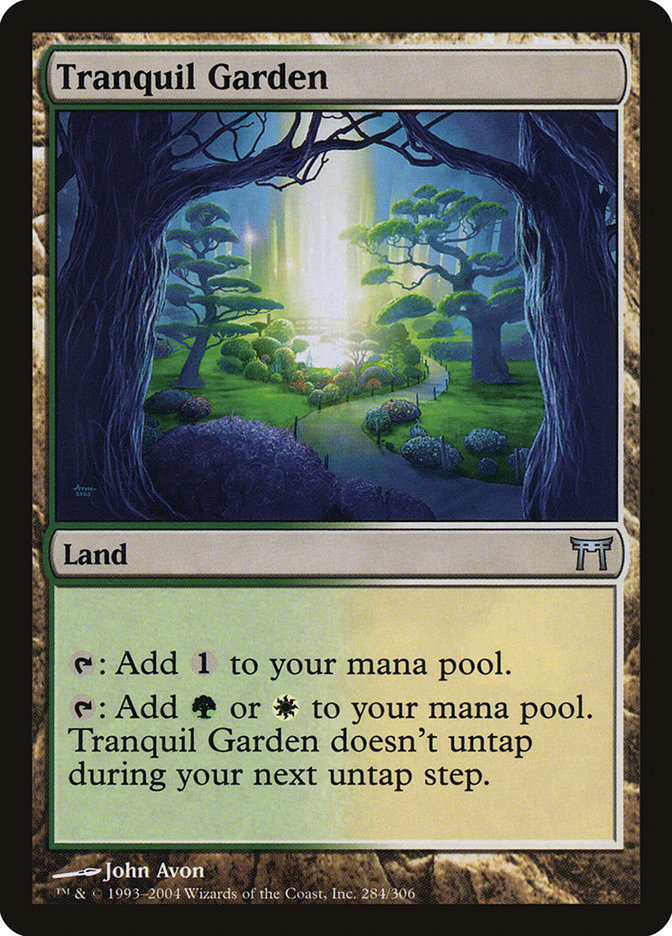Tranquil Garden [Champions of Kamigawa] | Exor Games Truro