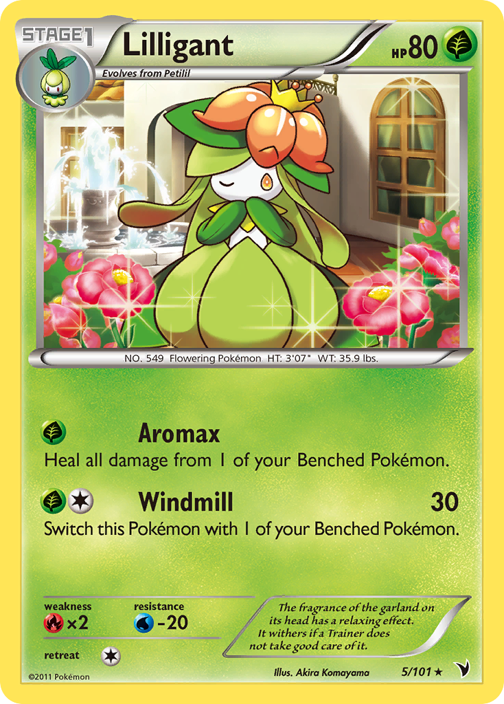 Lilligant (5/101) [Black & White: Noble Victories] | Exor Games Truro