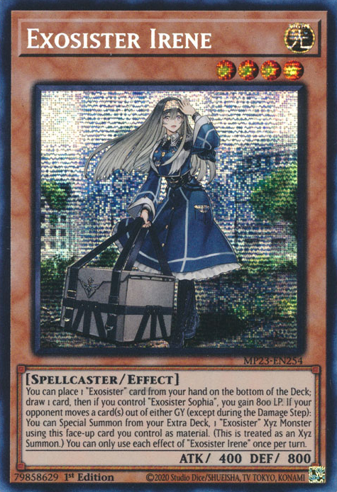 Exosister Irene [MP23-EN254] Prismatic Secret Rare | Exor Games Truro