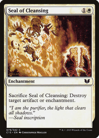 Seal of Cleansing [Commander 2015] | Exor Games Truro