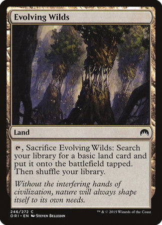 Evolving Wilds [Magic Origins] | Exor Games Truro