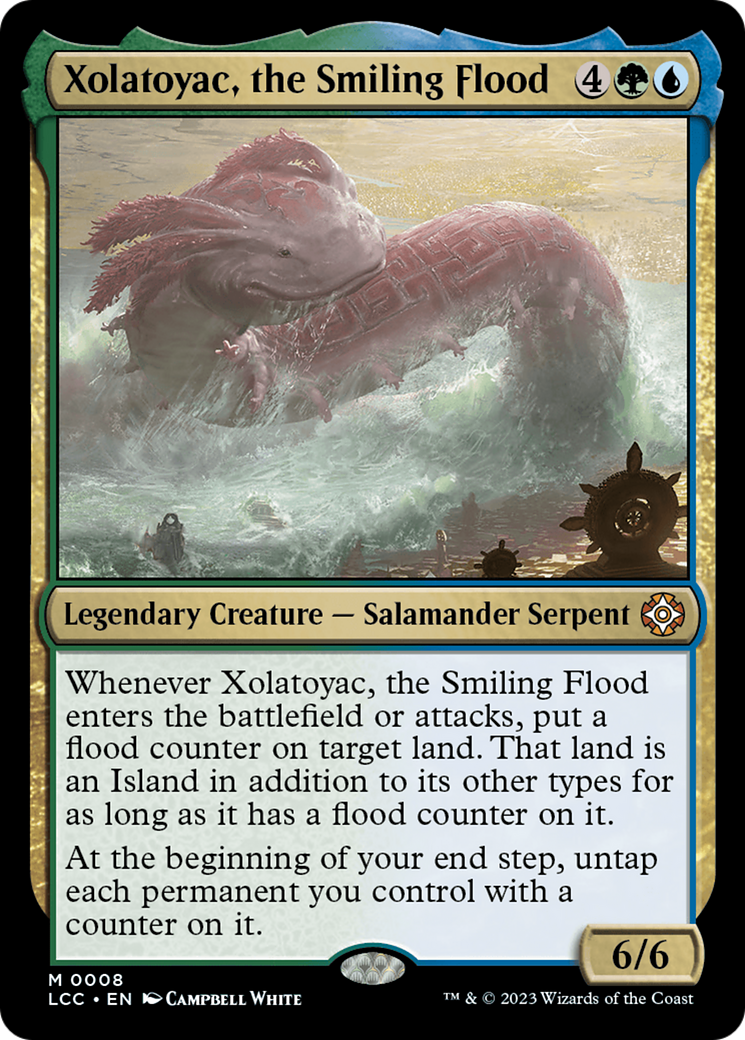 Xolatoyac, the Smiling Flood [The Lost Caverns of Ixalan Commander] | Exor Games Truro