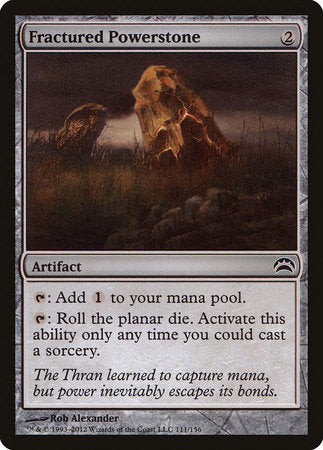 Fractured Powerstone [Planechase 2012] | Exor Games Truro
