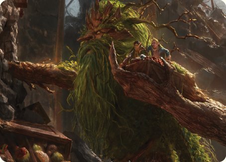 Treebeard, Gracious Host Art Card [The Lord of the Rings: Tales of Middle-earth Art Series] | Exor Games Truro