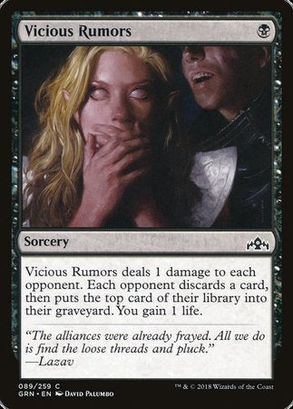 Vicious Rumors [Guilds of Ravnica] | Exor Games Truro