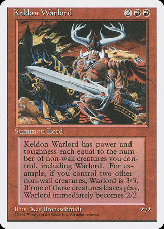 Keldon Warlord [Fourth Edition] | Exor Games Truro