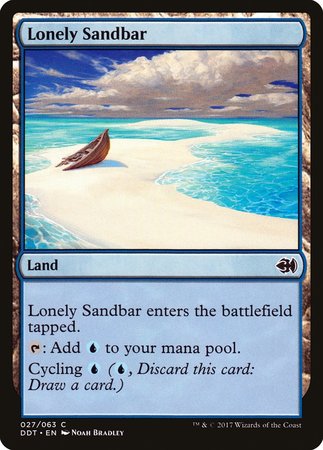 Lonely Sandbar [Duel Decks: Merfolk vs. Goblins] | Exor Games Truro