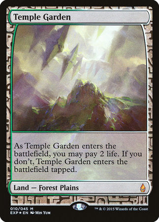 Temple Garden [Zendikar Expeditions] | Exor Games Truro