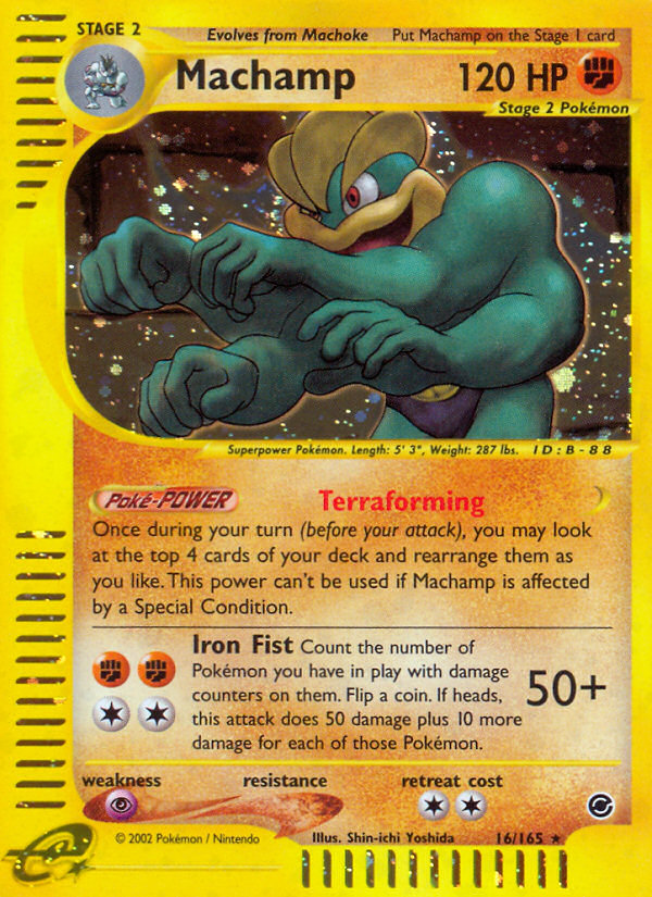 Machamp (16/165) [Expedition: Base Set] | Exor Games Truro