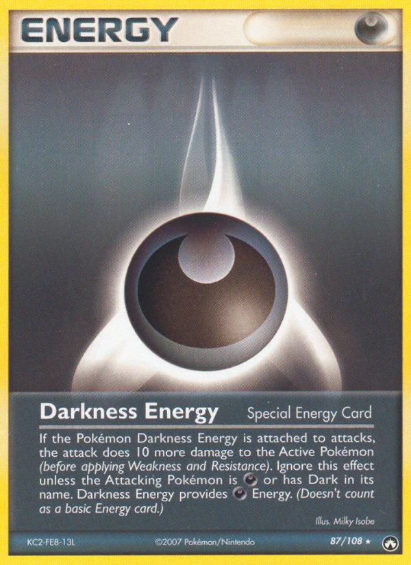 Darkness Energy (87/108) [EX: Power Keepers] | Exor Games Truro