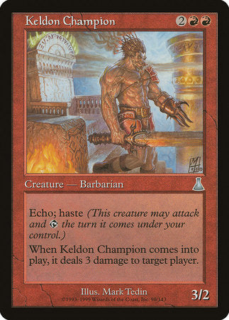 Keldon Champion [Urza's Destiny] | Exor Games Truro