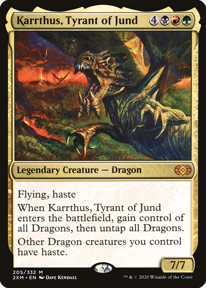 Karrthus, Tyrant of Jund [Double Masters] | Exor Games Truro