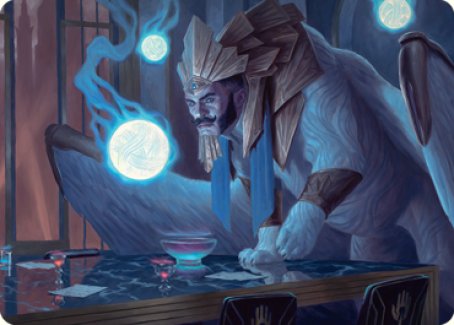 Tivit, Seller of Secrets Art Card [Streets of New Capenna Art Series] | Exor Games Truro