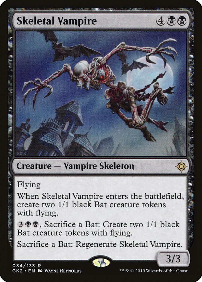 Skeletal Vampire [Ravnica Allegiance Guild Kit] | Exor Games Truro