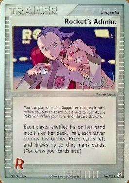 Rocket's Admin. (86/109) (Eeveelutions - Jimmy Ballard) [World Championships 2006] | Exor Games Truro