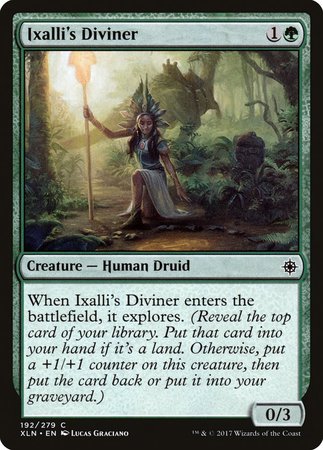 Ixalli's Diviner [Ixalan] | Exor Games Truro